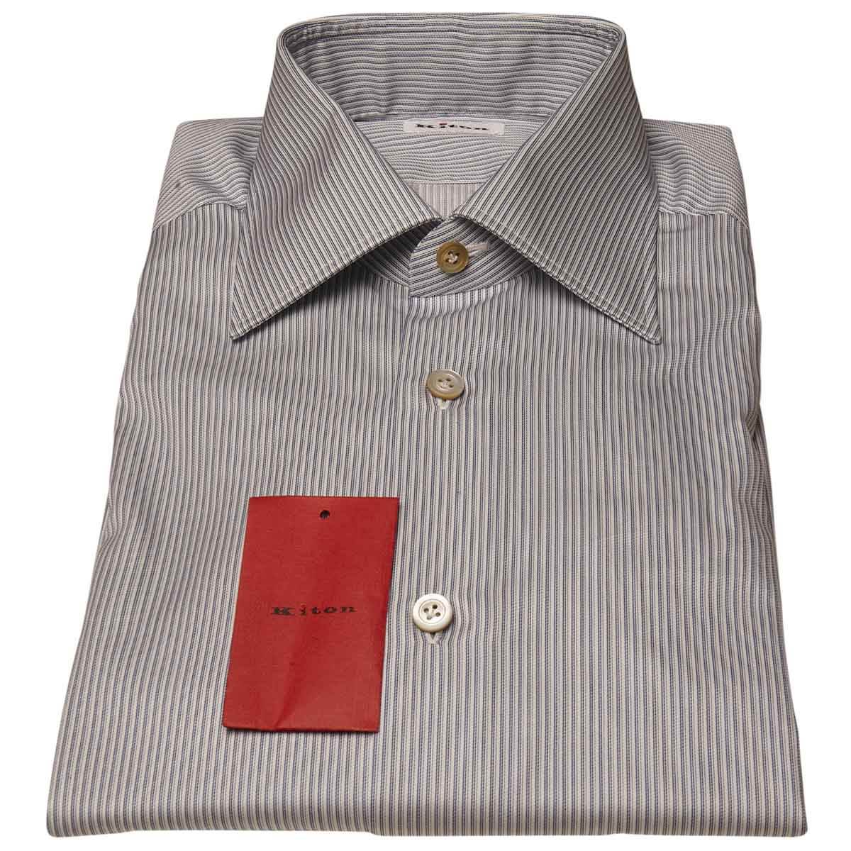 KITON Multicolor Cotton Shirt