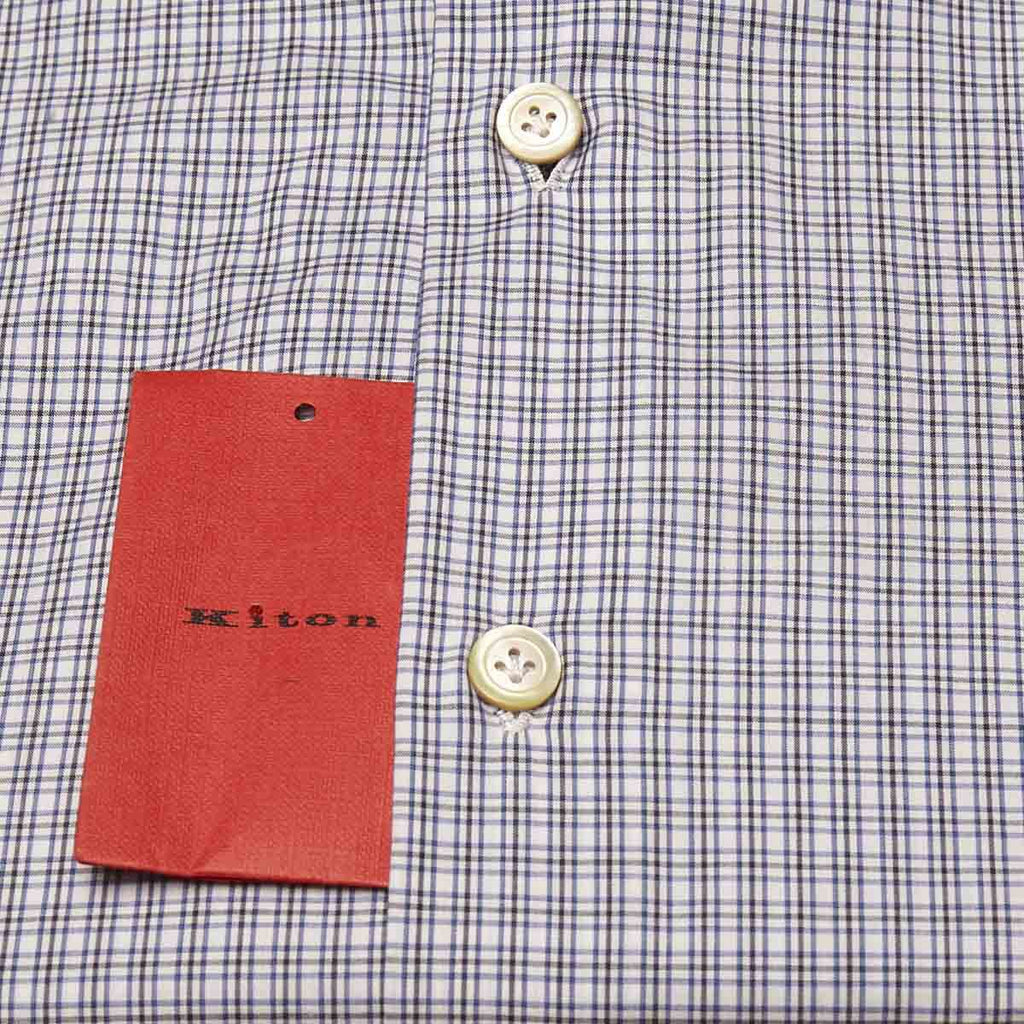 KITON Multicolor Cotton Shirt