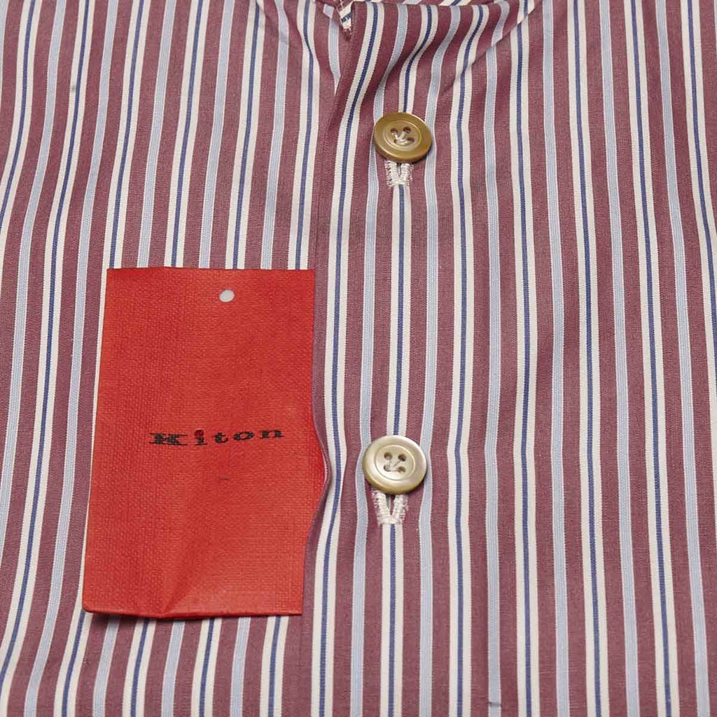 KITON Multicolor Cotton Shirt
