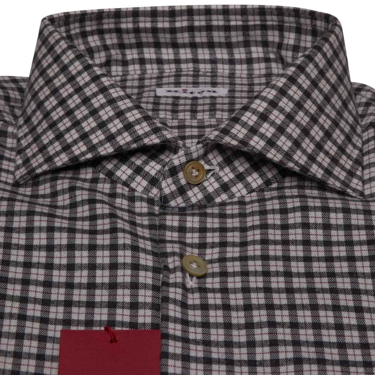 KITON Multicolor Cotton Shirt
