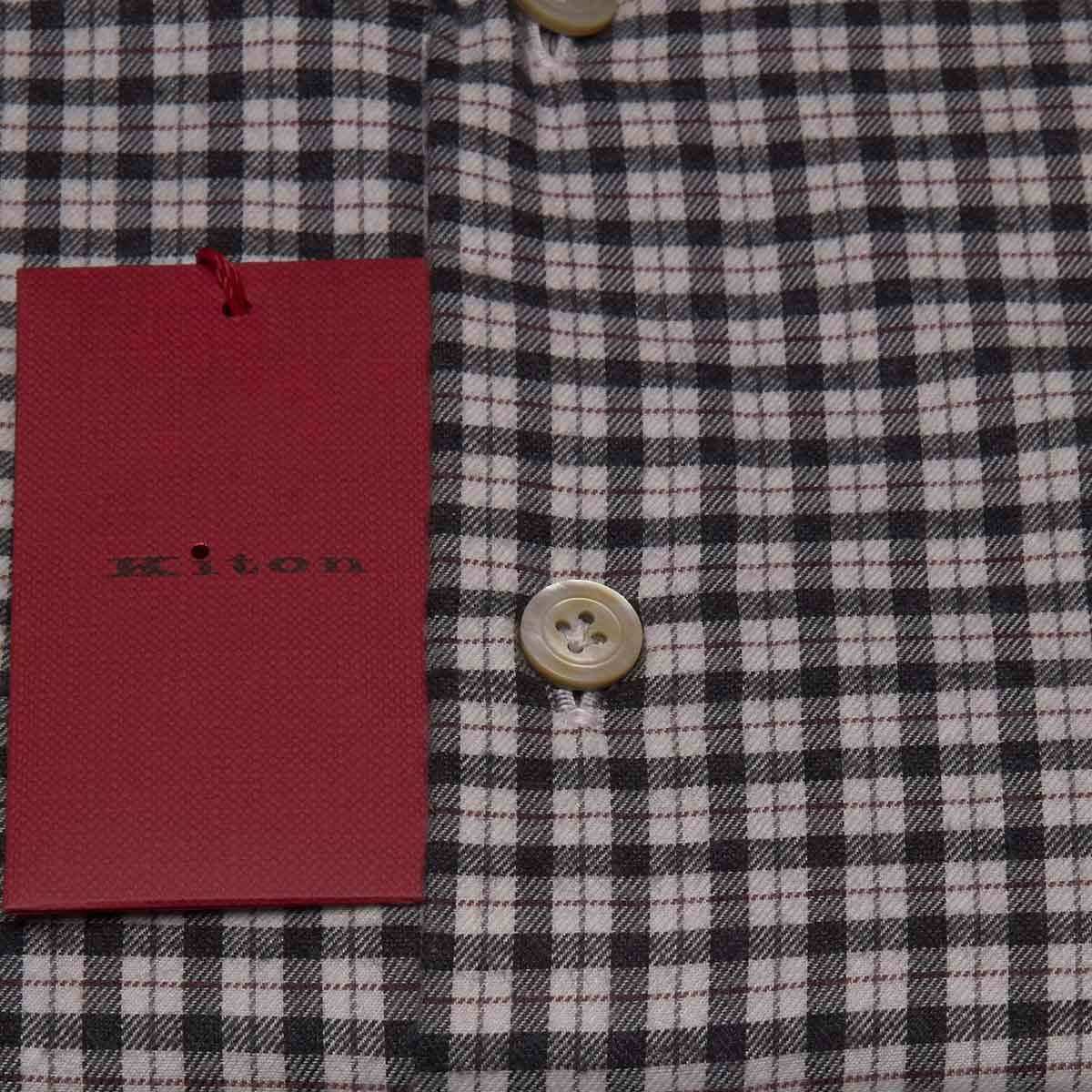 KITON Multicolor Cotton Shirt