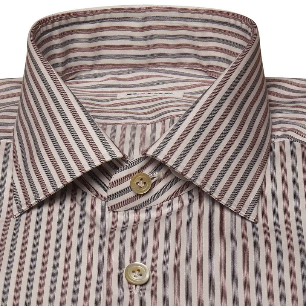 KITON Multicolor Cotton Shirt