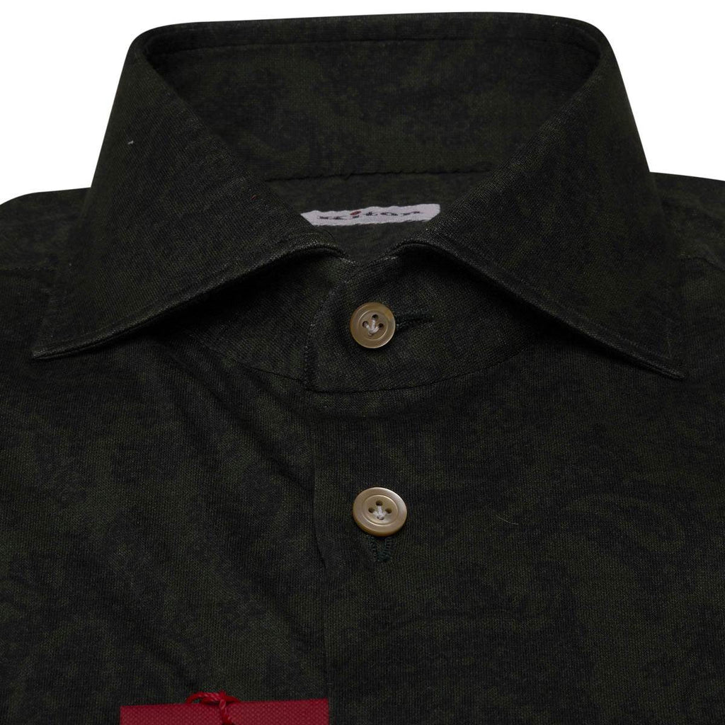 Kiton KITON Green Cotton Shirt Green 001