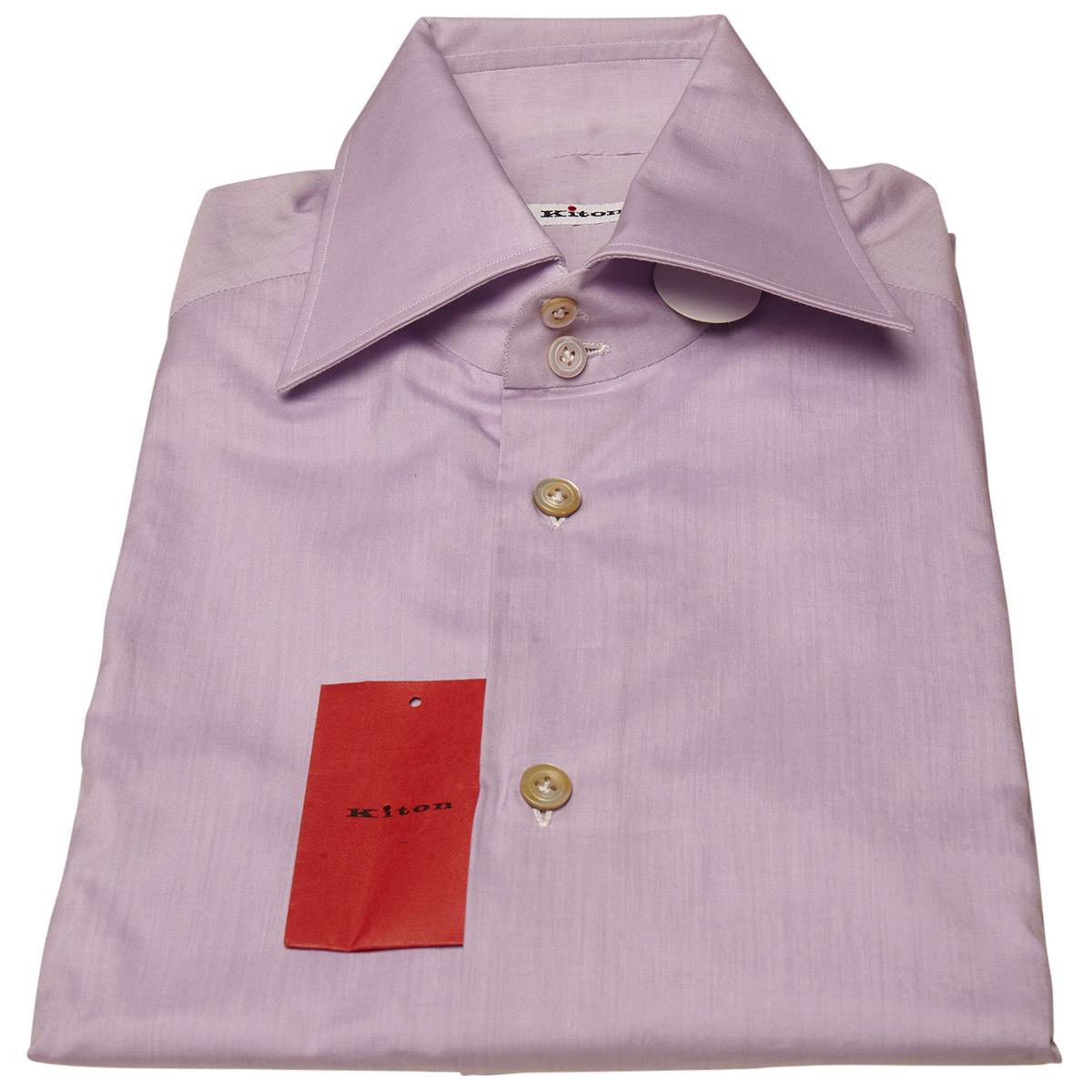 KITON Multicolor Cotton Shirt