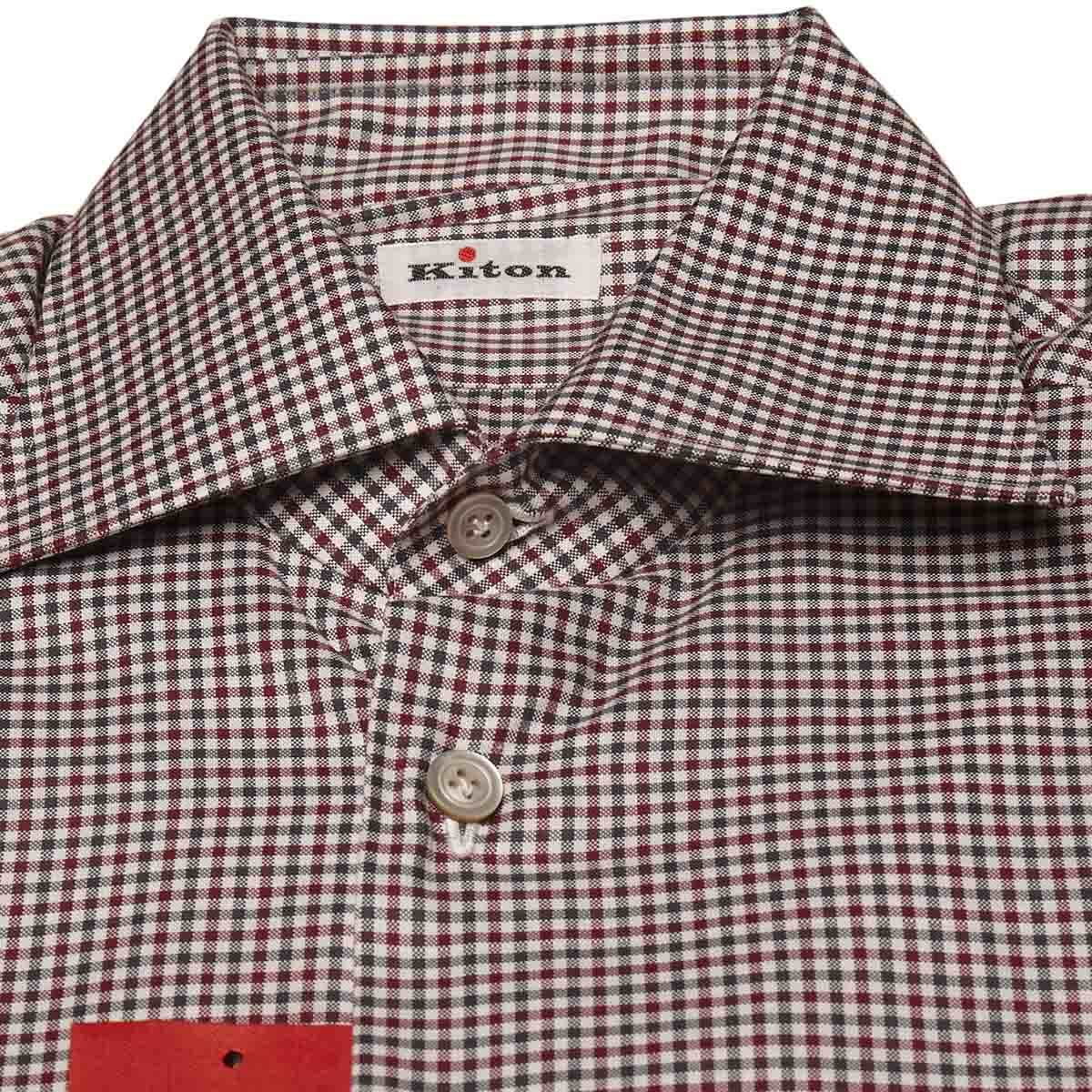 Kiton KITON Multicolor Cotton Shirt Multicolor 001