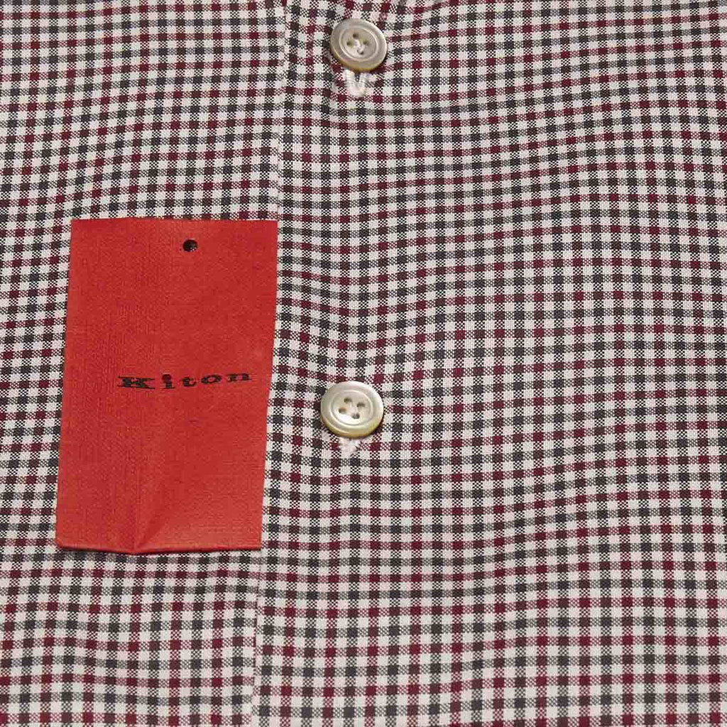 KITON Multicolor Cotton Shirt