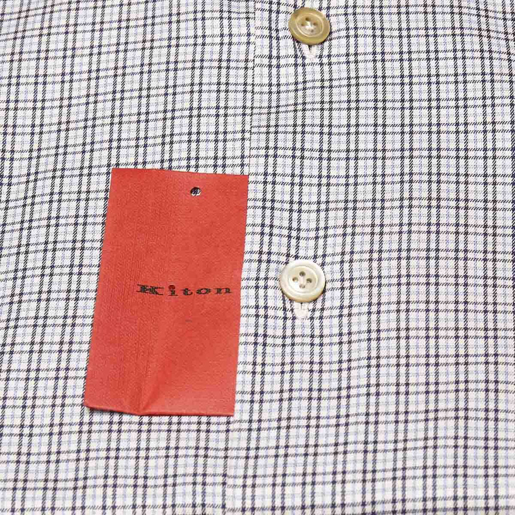 KITON Multicolor Cotton Shirt