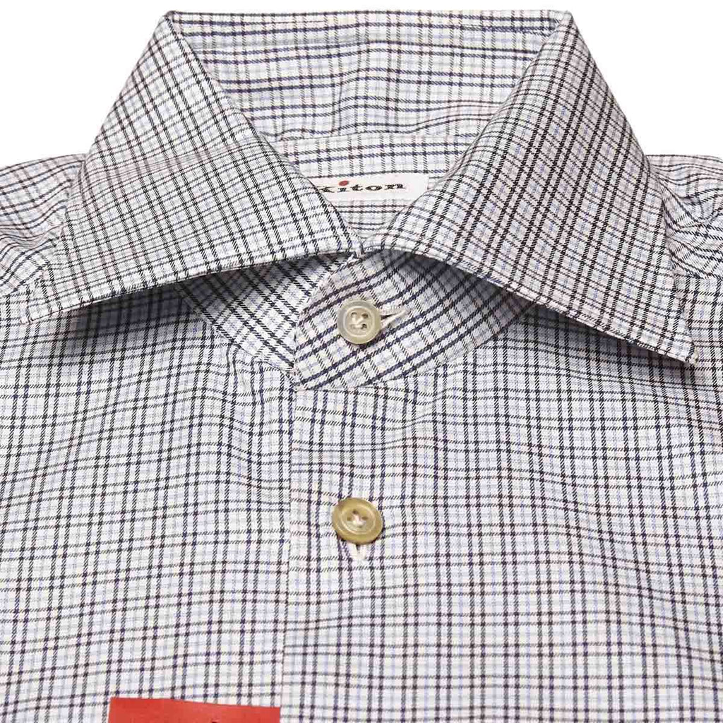 KITON Multicolor Cotton Shirt