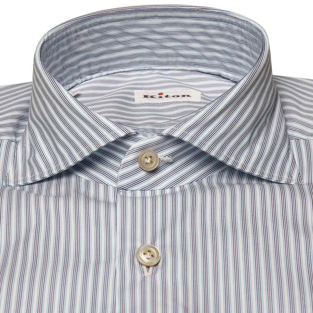 Kiton KITON Multicolor Cotton Shirt Multicolor 001
