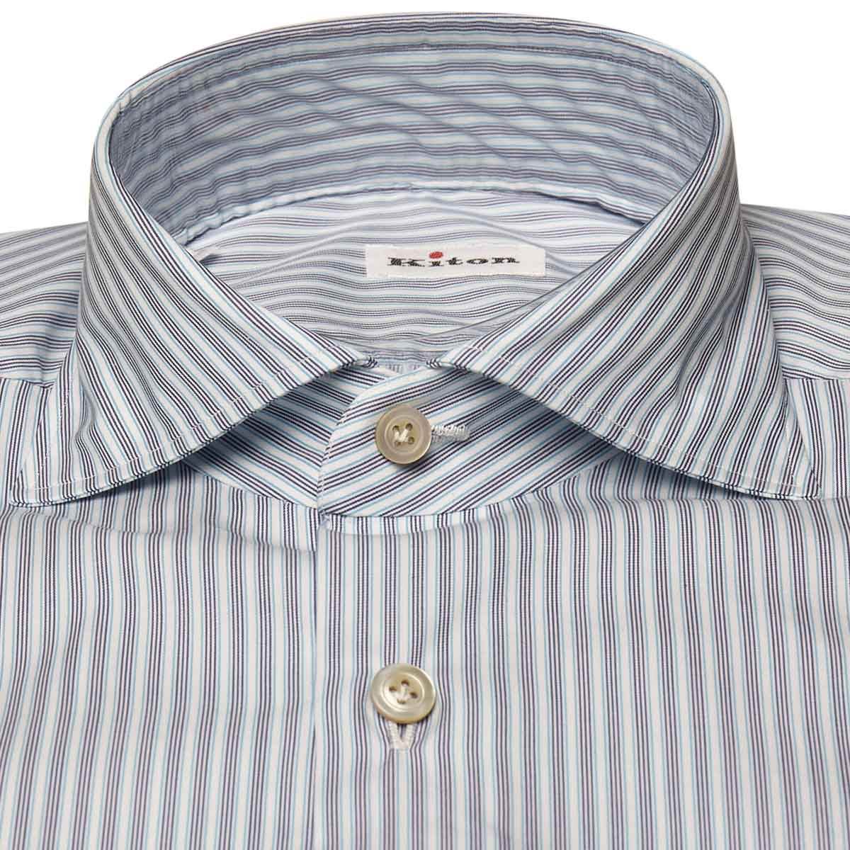 Kiton KITON Multicolor Cotton Shirt Multicolor 001