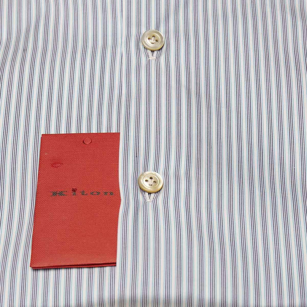 KITON Multicolor Cotton Shirt