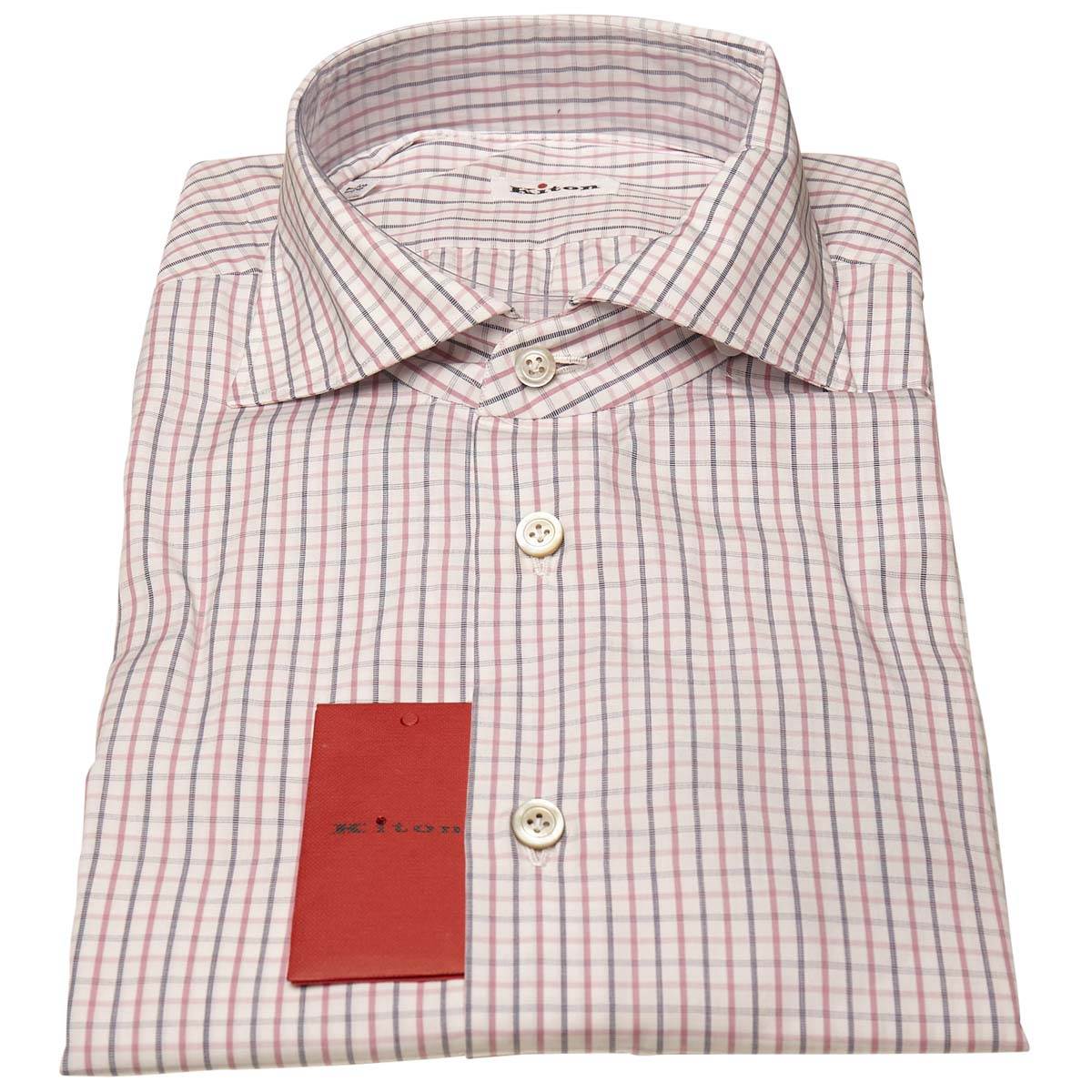 Kiton KITON Yellow Cotton Shirt Multicolor 000