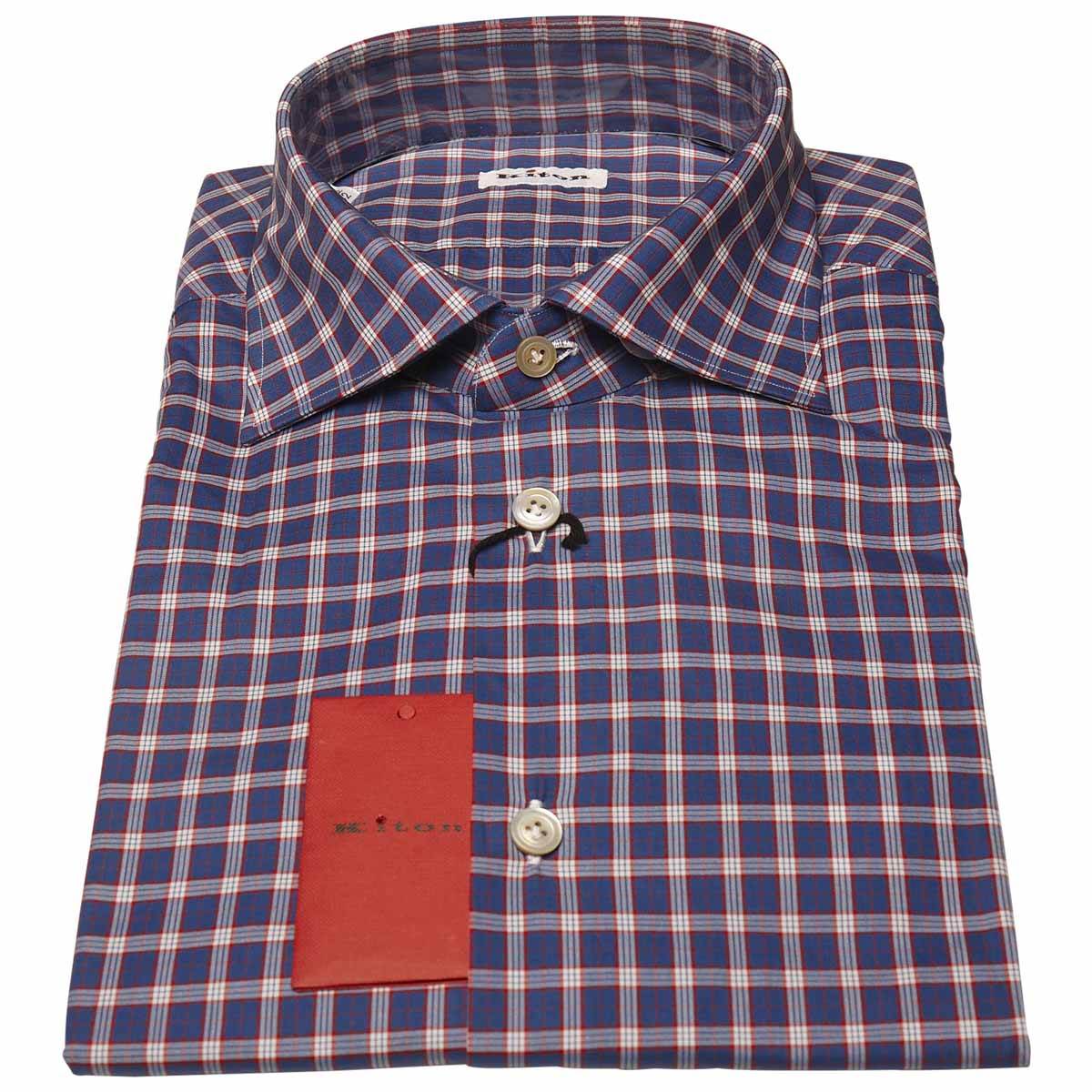 KITON Multicolor Cotton Shirt