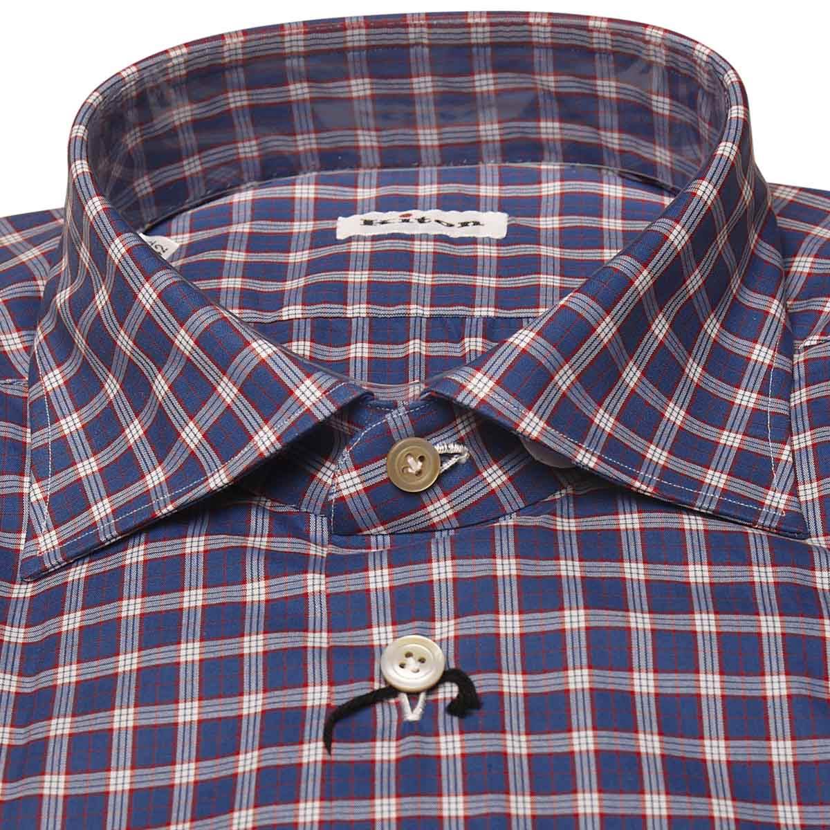 KITON Multicolor Cotton Shirt