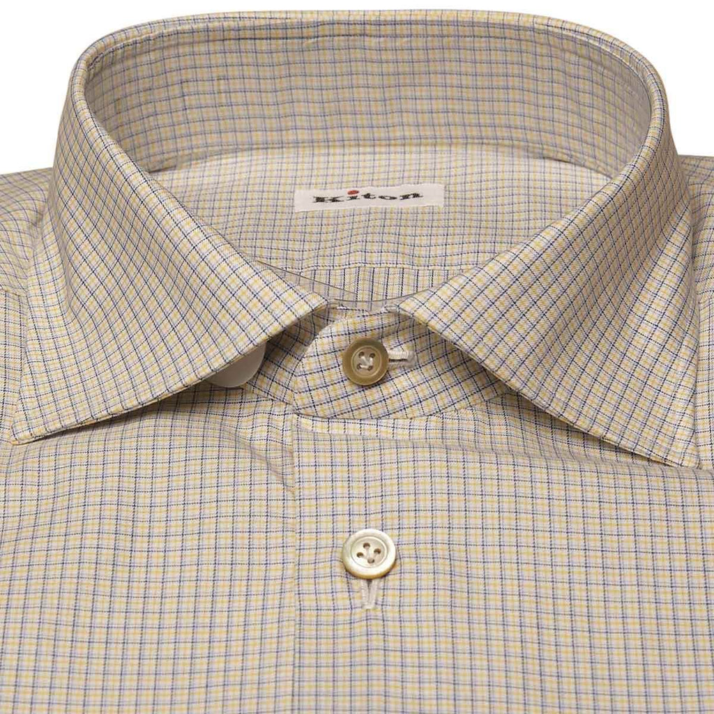 KITON Multicolor Cotton Shirt