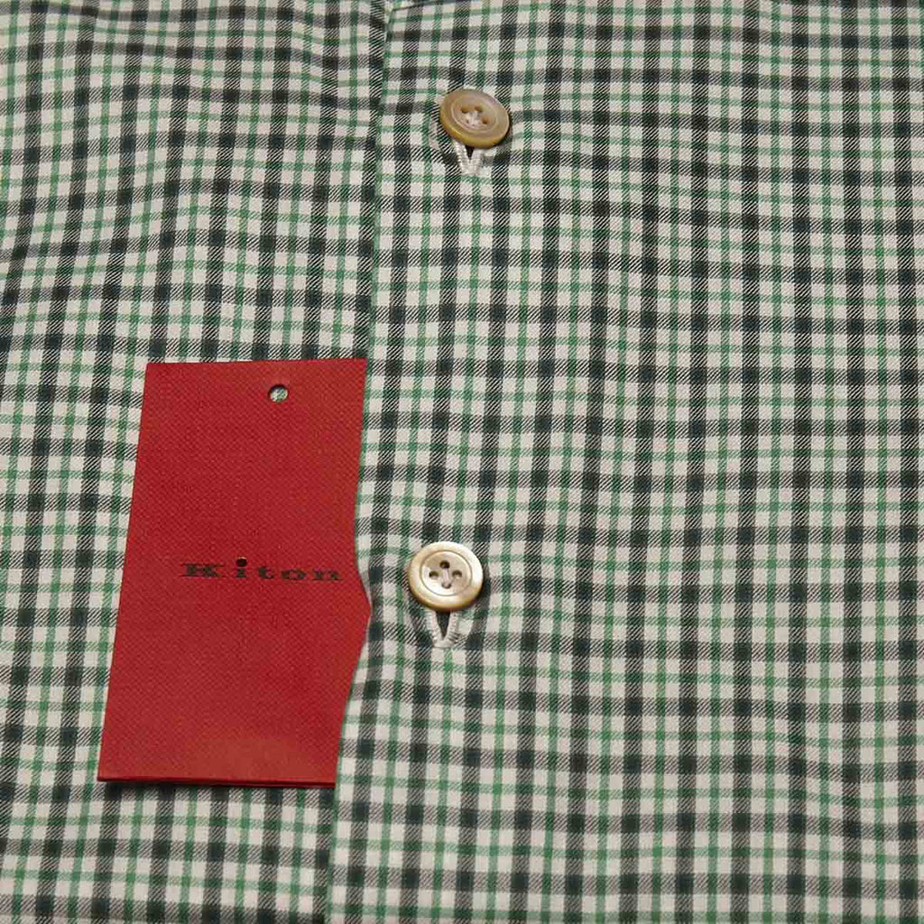 KITON Multicolor Cotton Shirt