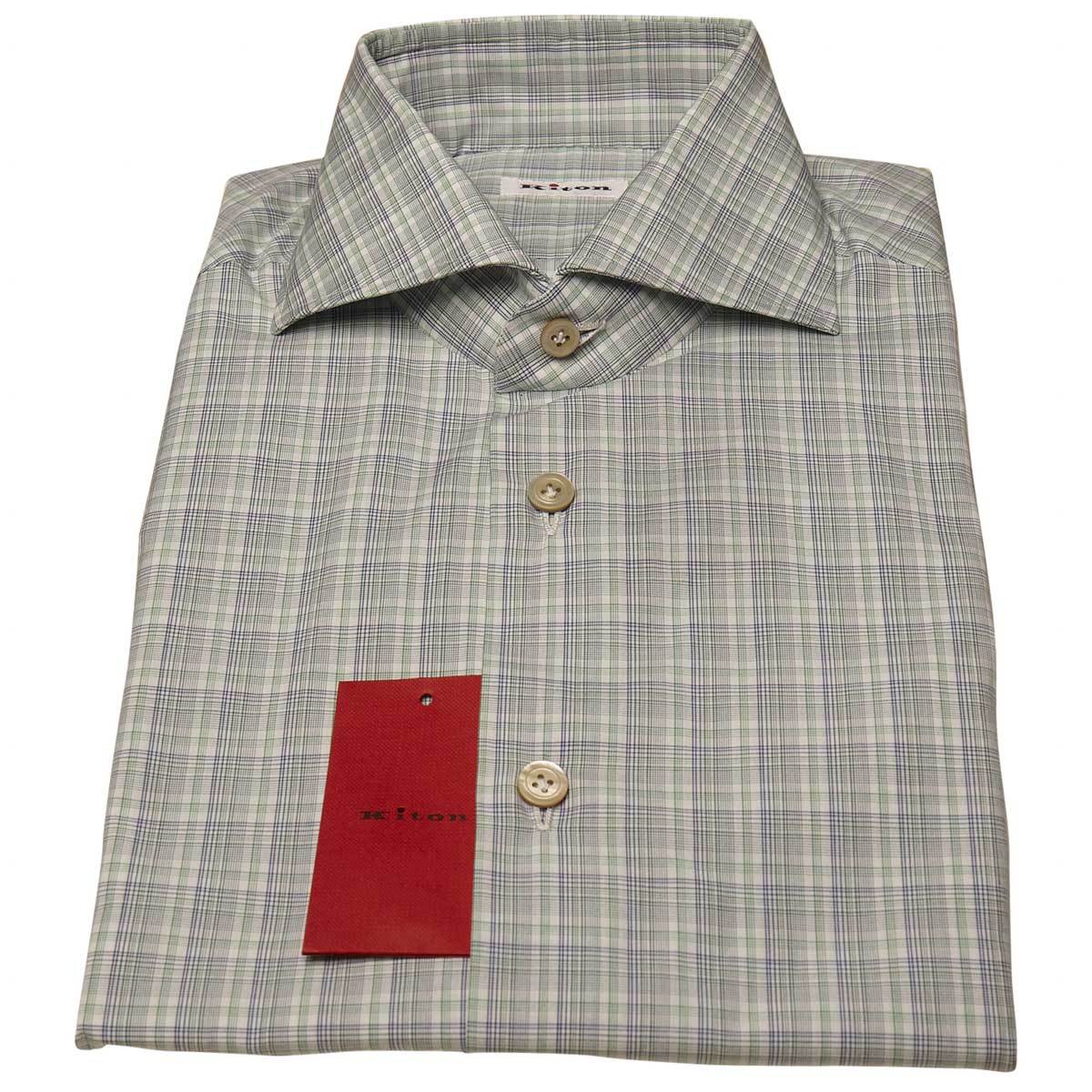 KITON Multicolor Cotton Shirt