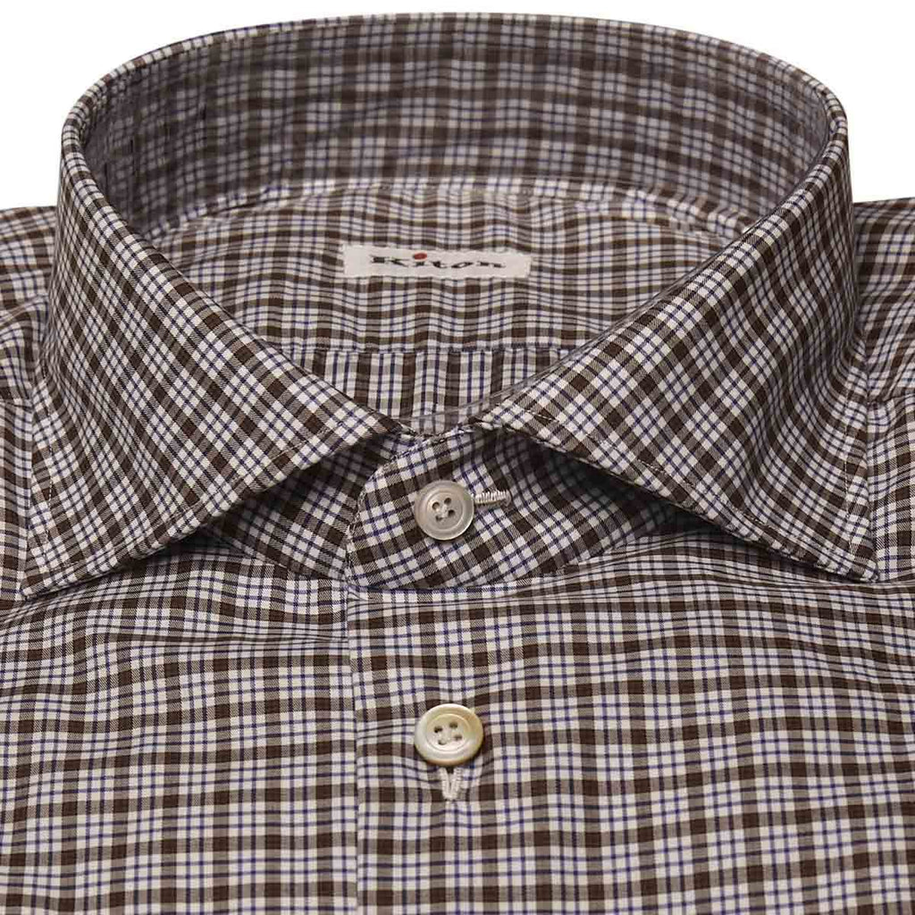 Kiton KITON Multicolor Cotton Shirt Multicolor 001