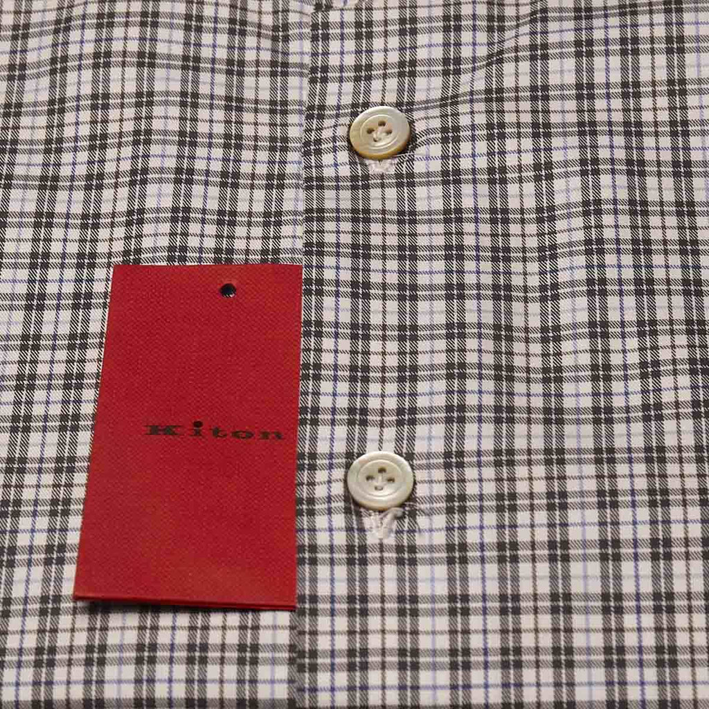 KITON Multicolor Cotton Shirt