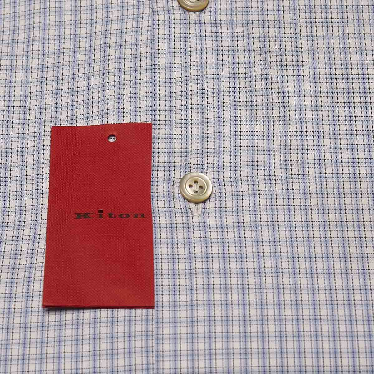 KITON Multicolor Cotton Shirt