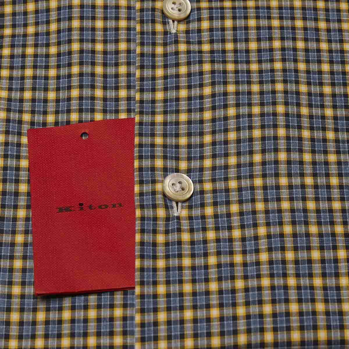KITON Multicolor Cotton Shirt