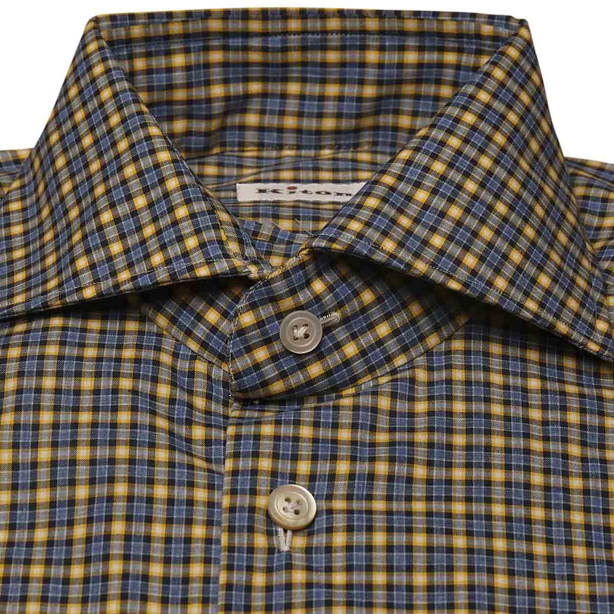 KITON Multicolor Cotton Shirt