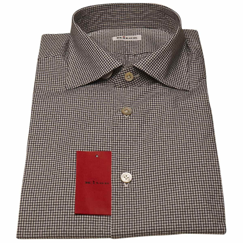 KITON Multicolor Cotton Shirt