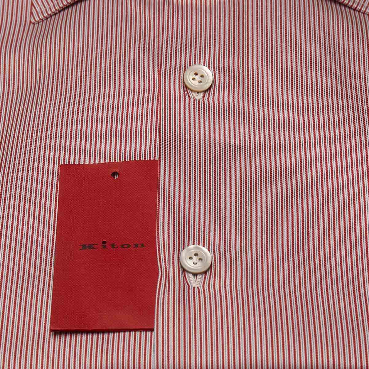 KITON Multicolor Cotton Shirt