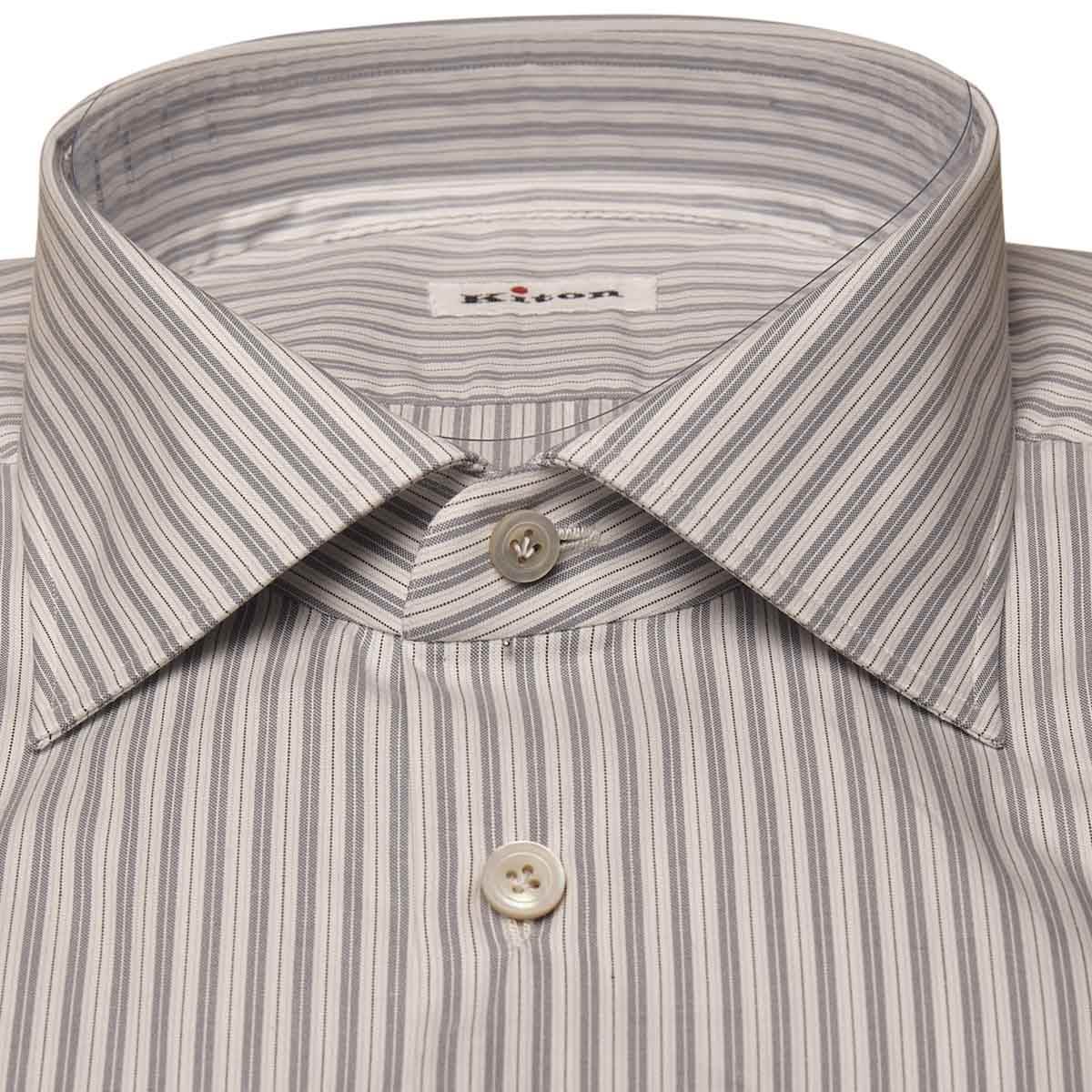 KITON Multicolor Cotton Shirt