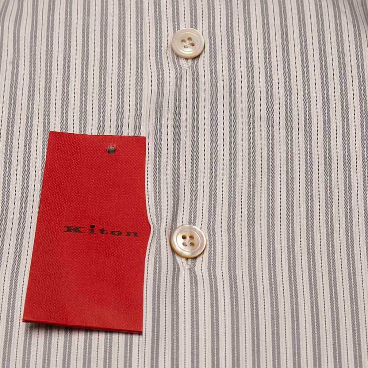 KITON Multicolor Cotton Shirt