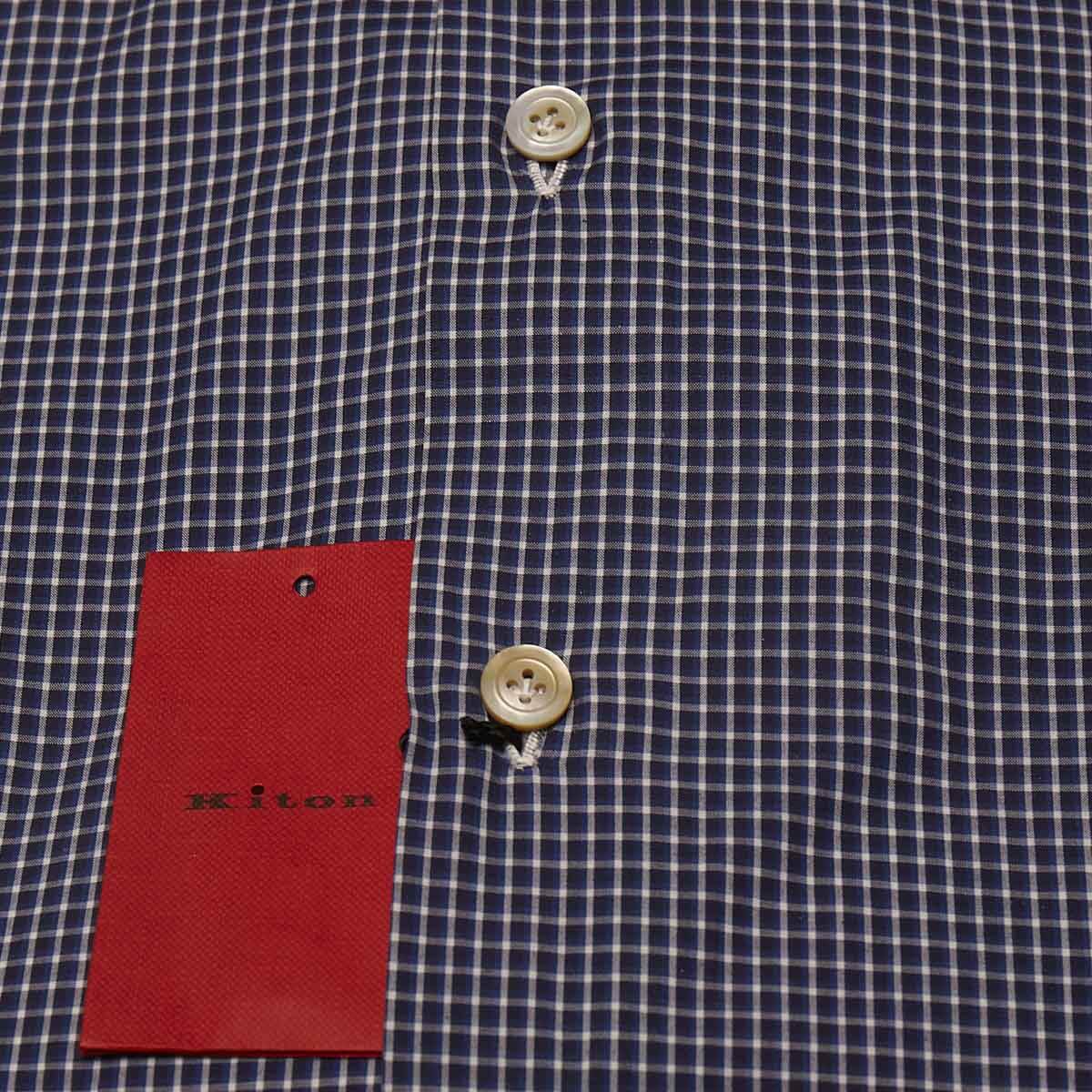 KITON Multicolor Cotton Shirt