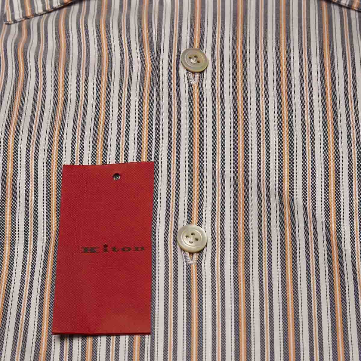 KITON Multicolor Cotton Shirt