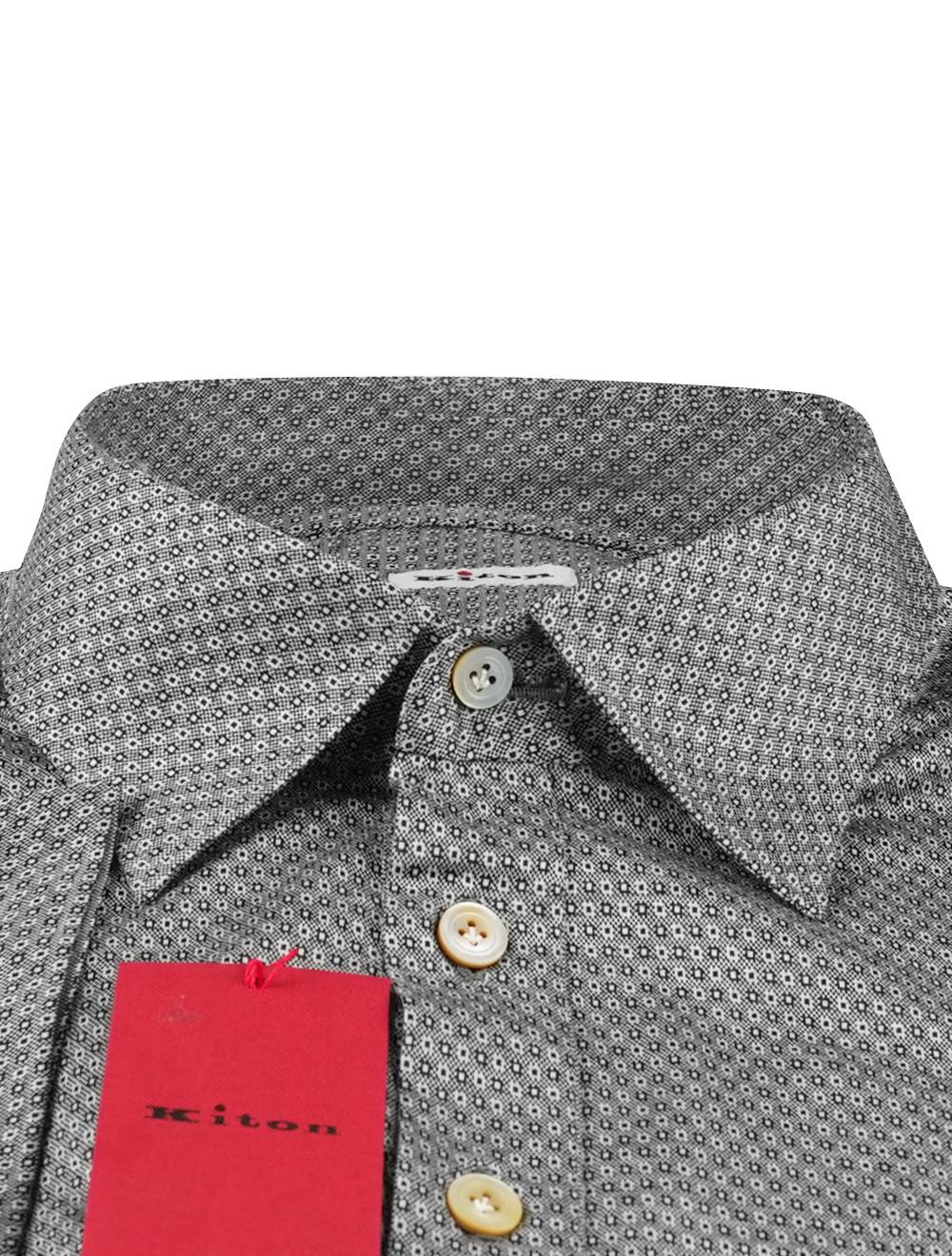 Kiton Kiton Multicolor Cotton Shirt Multicolor 001