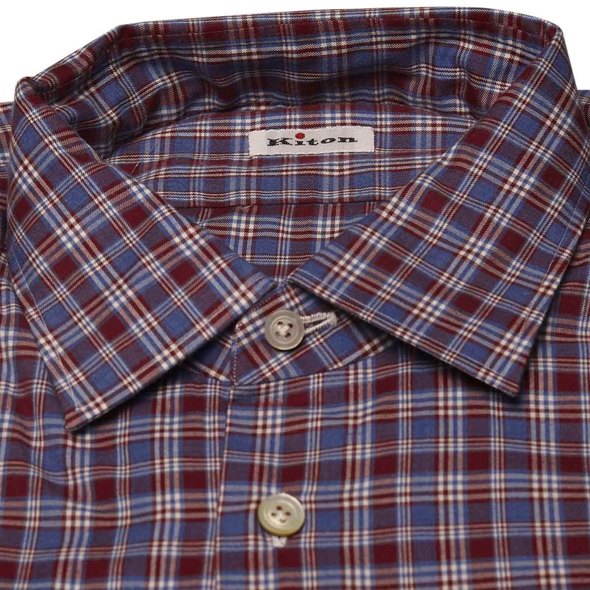 Kiton KITON Multicolor Cotton Shirt Multicolor 001