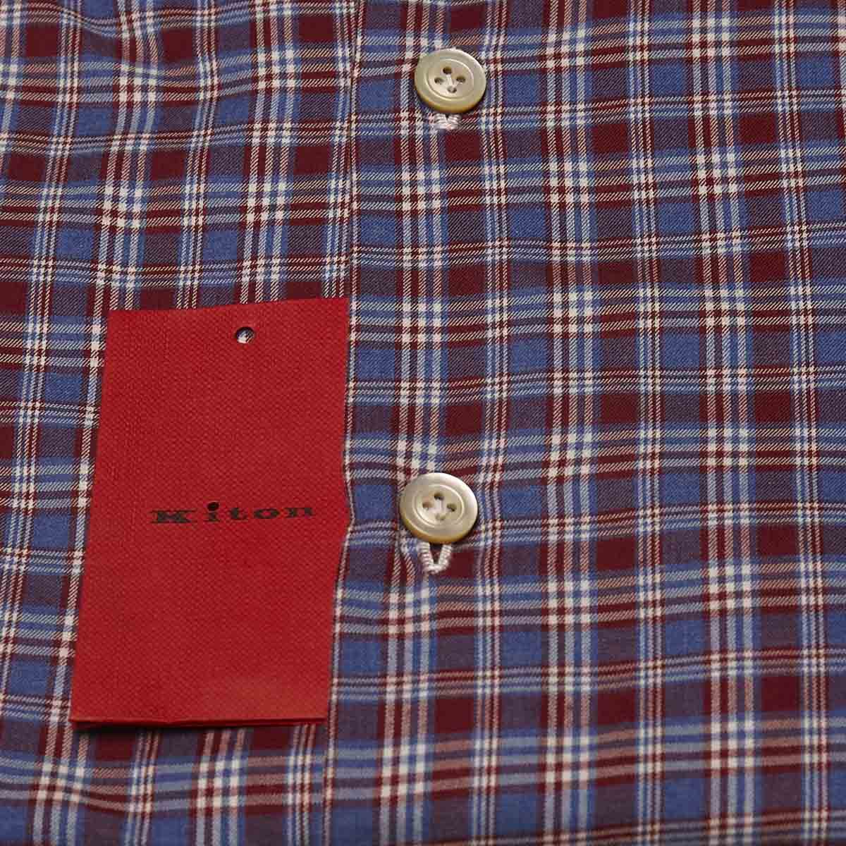 KITON Multicolor Cotton Shirt