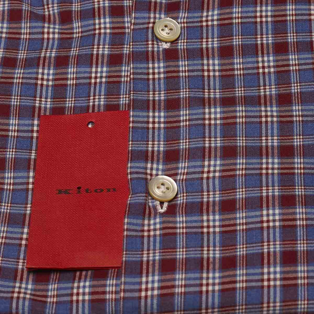 KITON Multicolor Cotton Shirt