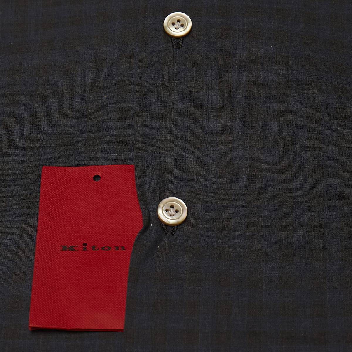 KITON Multicolor Cotton Shirt
