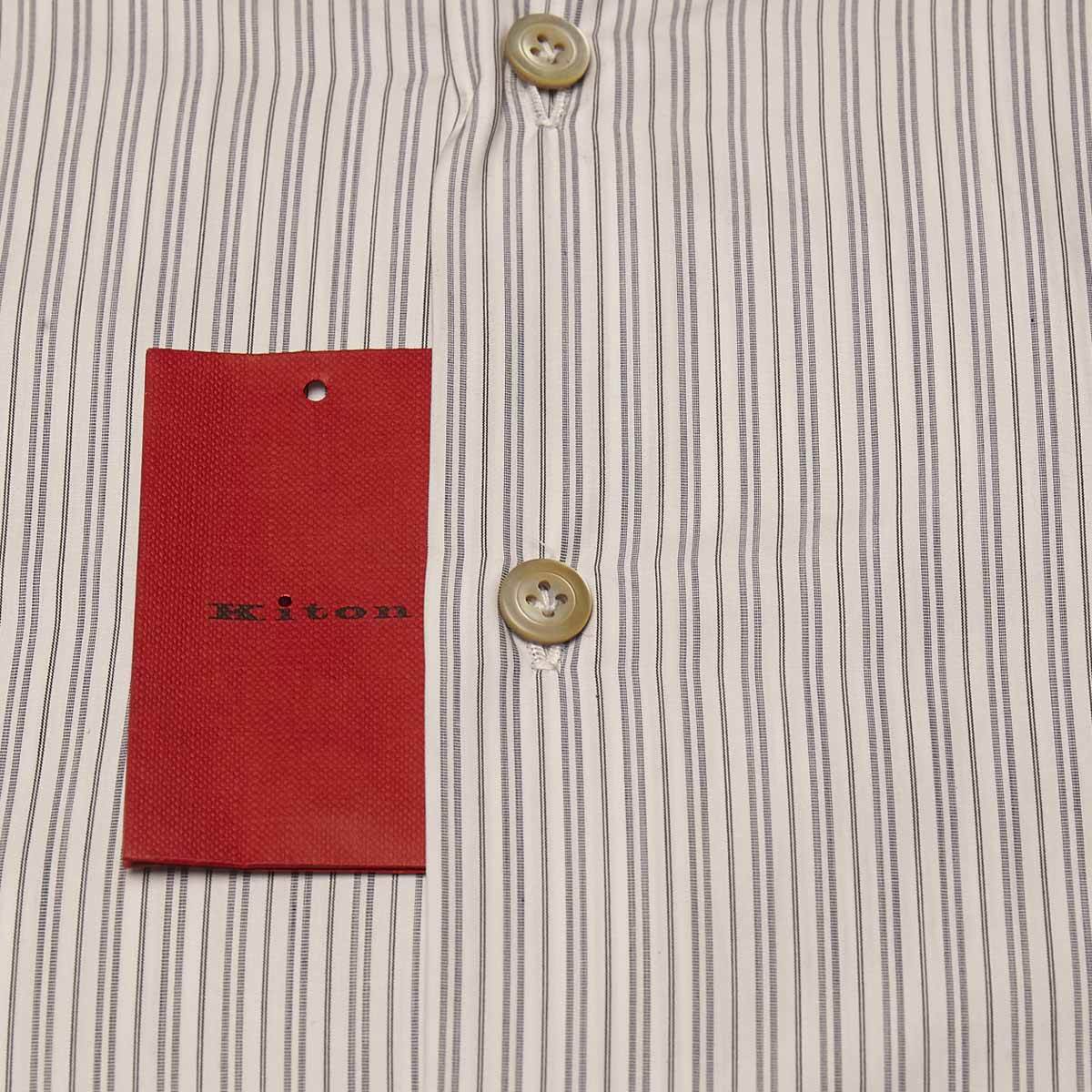 KITON Multicolor Cotton Shirt