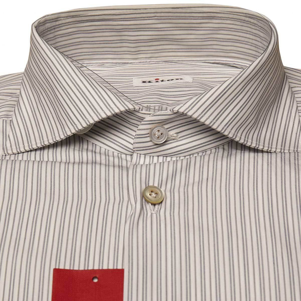 KITON Multicolor Cotton Shirt