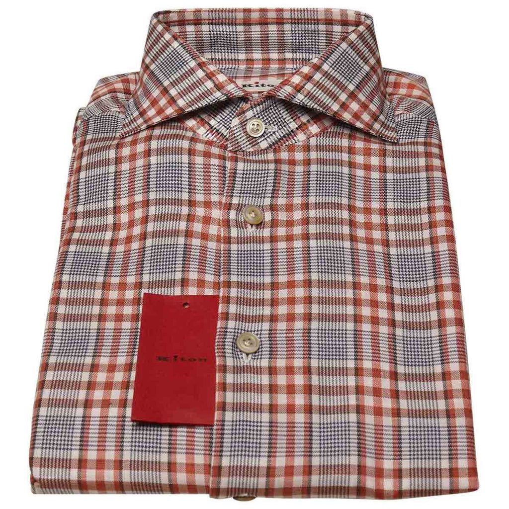 Kiton KITON Multicolor Cotton Linen Shirt Multicolor 000