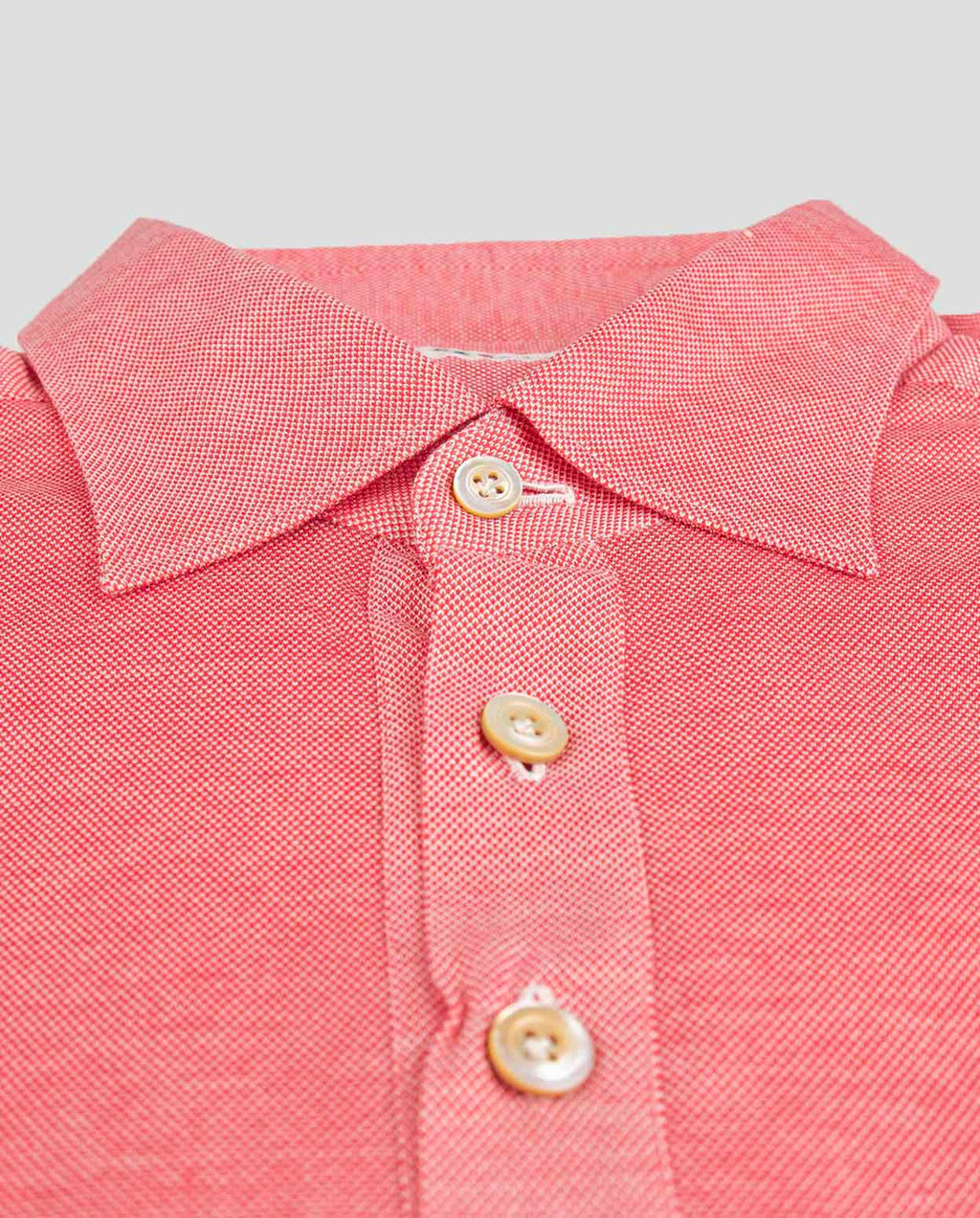 Kiton KITON Pink Cotton Sweater Polo Pink/White 001