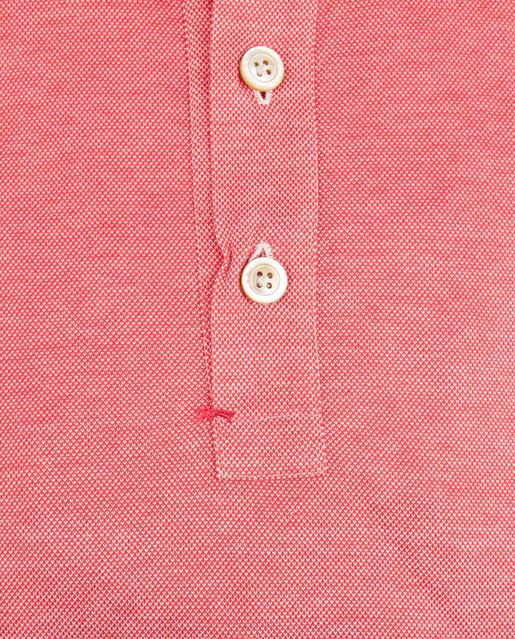 KITON Pink Cotton Sweater Polo
