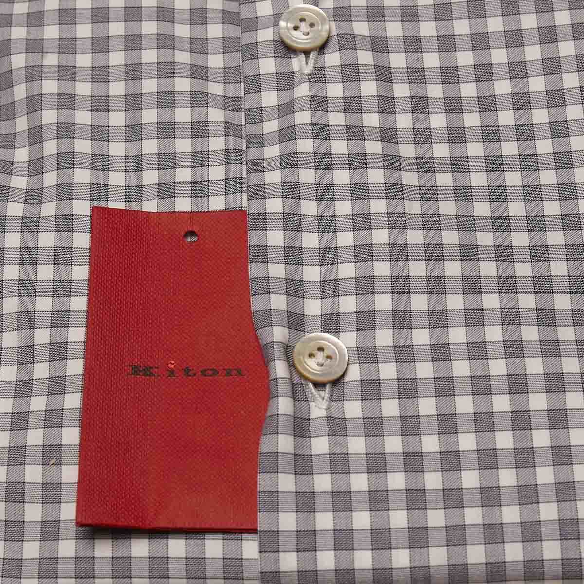 KITON Multicolor Cotton Shirt