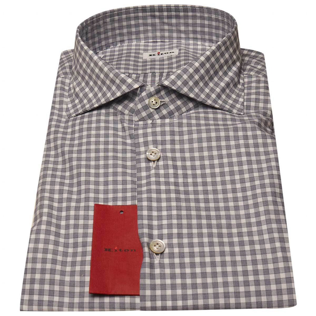 KITON Multicolor Cotton Shirt