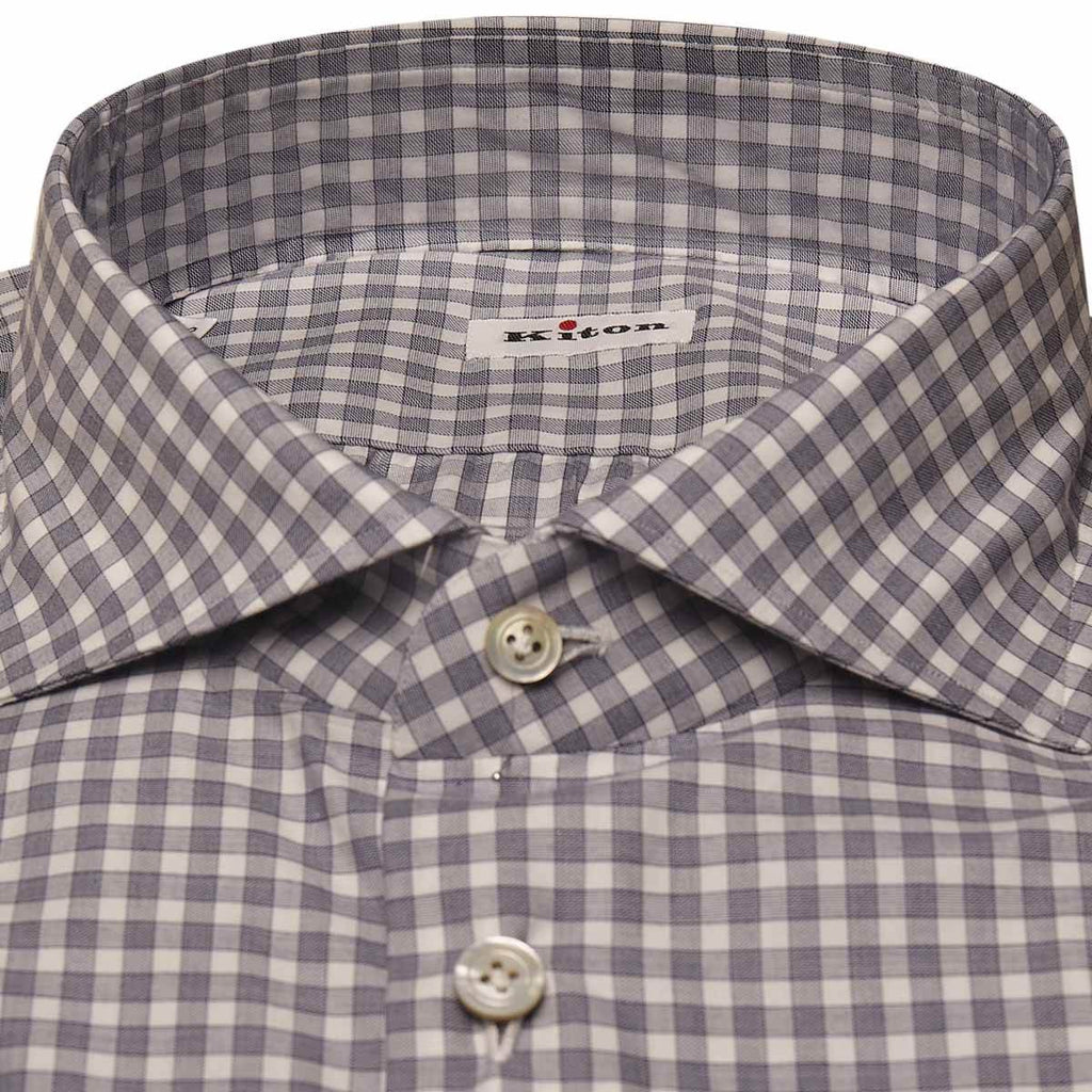 KITON Multicolor Cotton Shirt