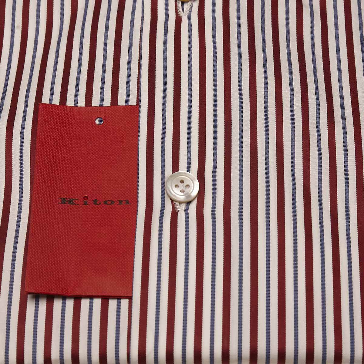 KITON Multicolor Cotton Shirt