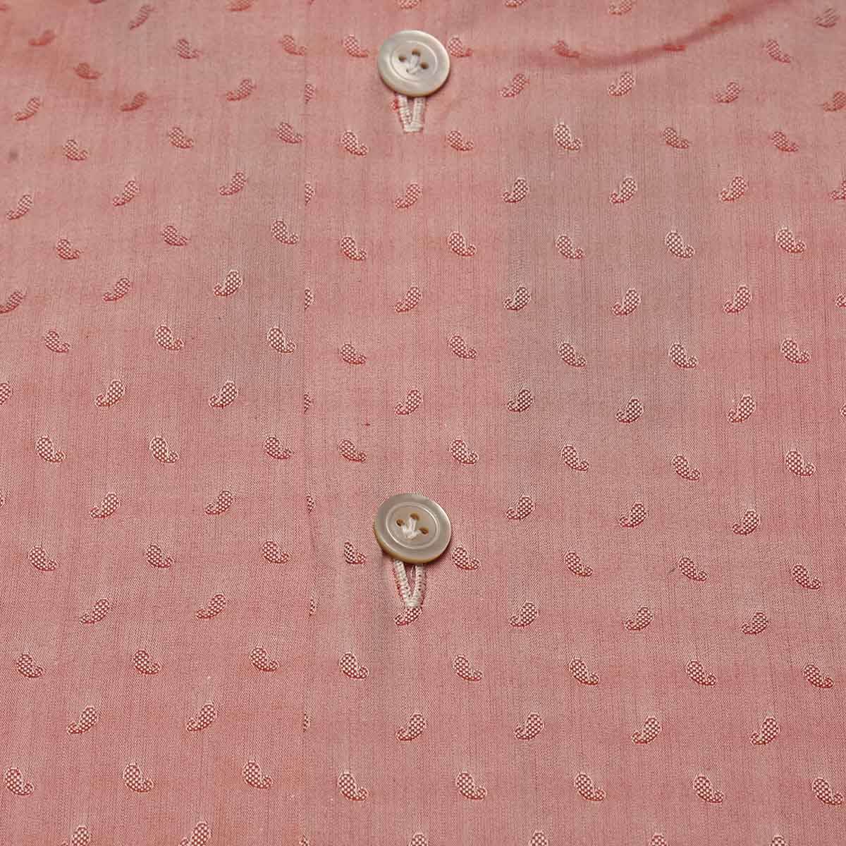 KITON Pink Cotton Shirt