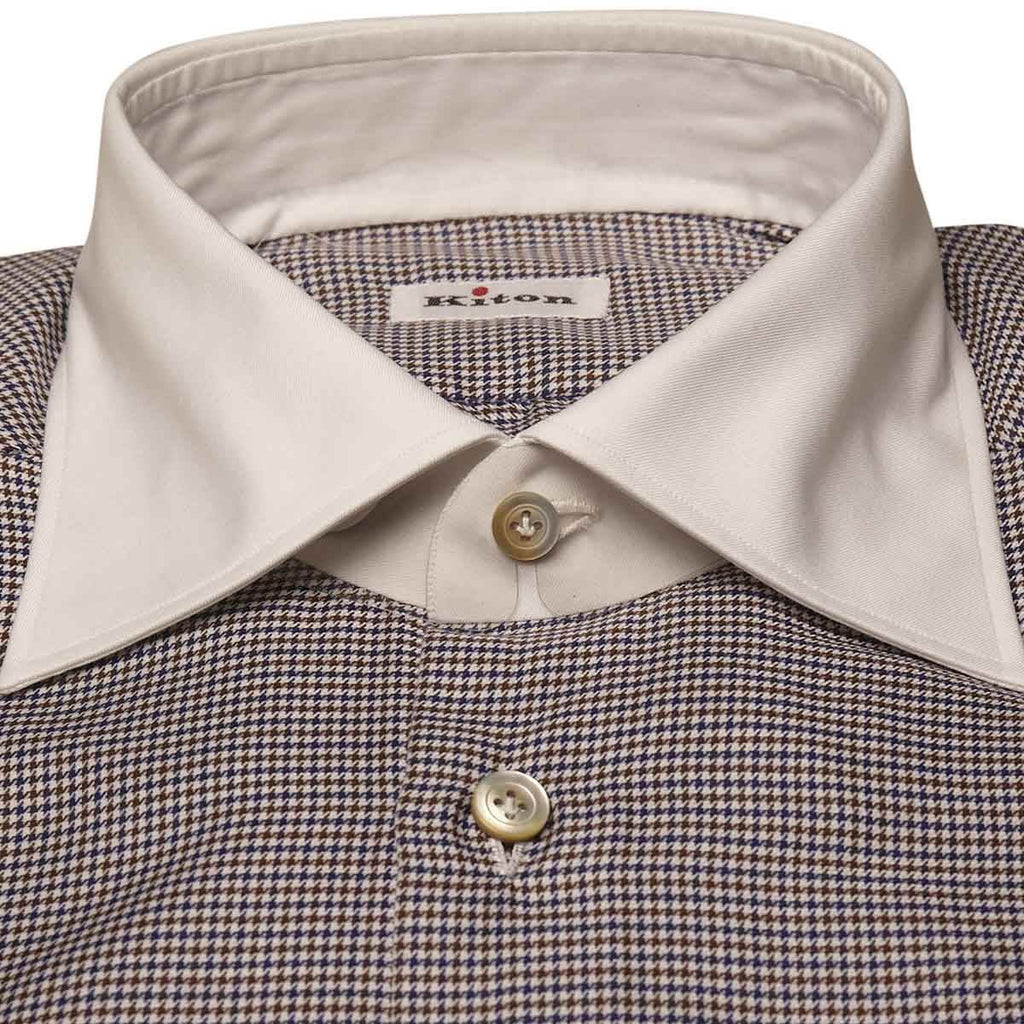 Kiton KITON Multicolor Cotton Shirt Multicolor 001