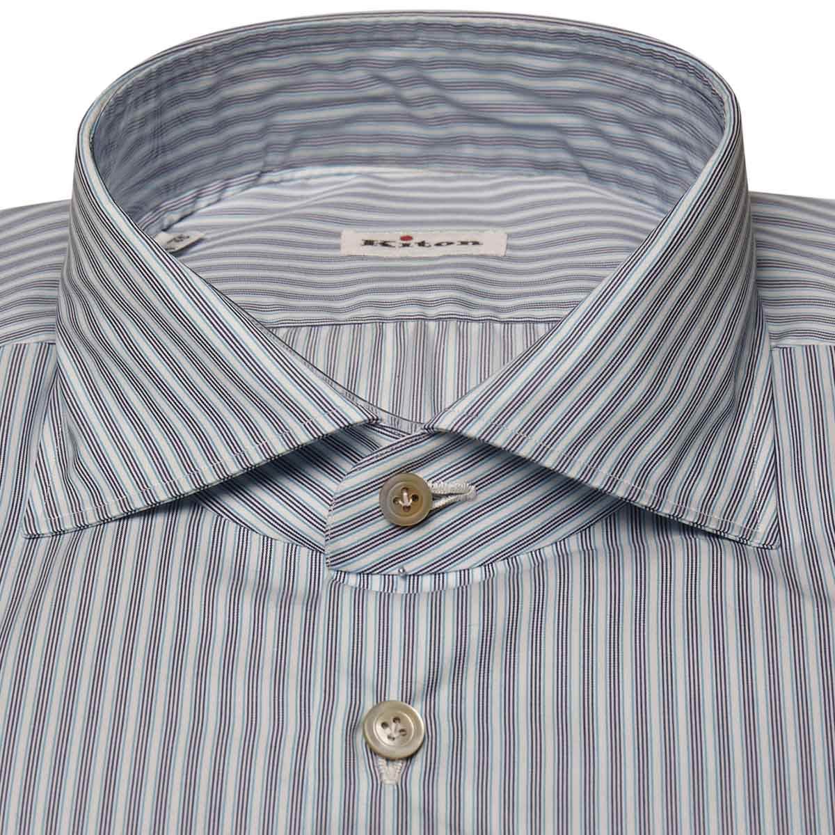 Kiton KITON Multicolor Cotton Shirt Multicolor 001