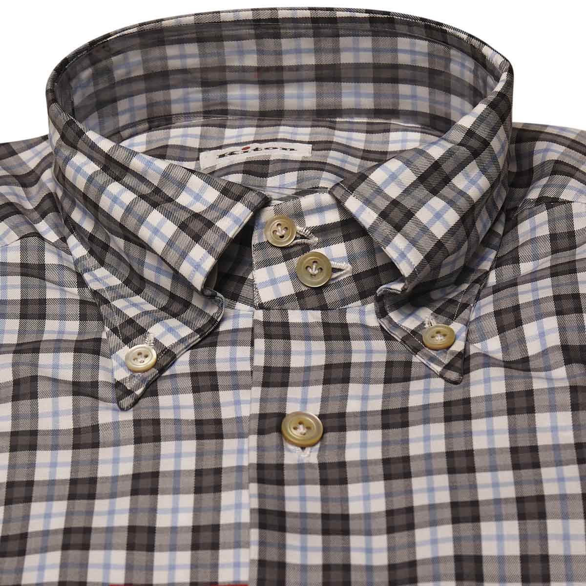 Kiton KITON Multicolor Cotton Shirt Multicolor 001